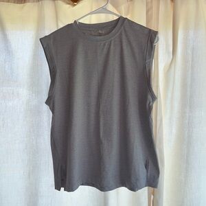 Size medium, color grey, muscle tee from Calia.